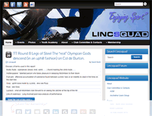 Tablet Screenshot of lincsquad.co.uk